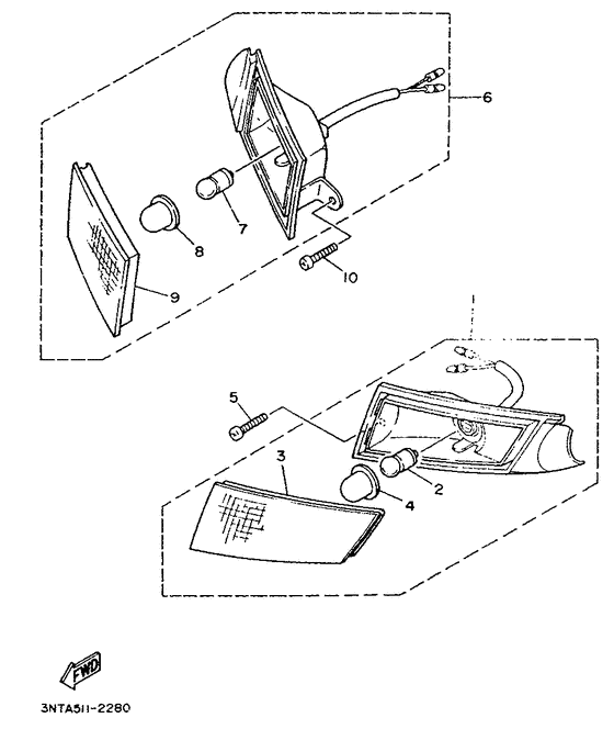 CT50S Поворотники