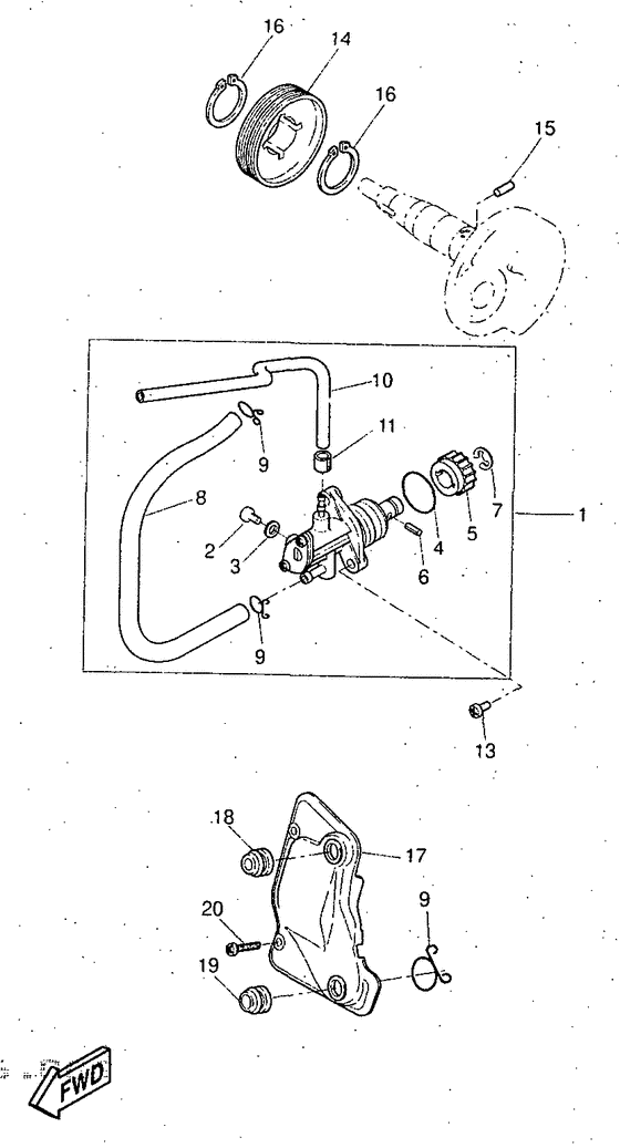 YQ50 Масляный насос