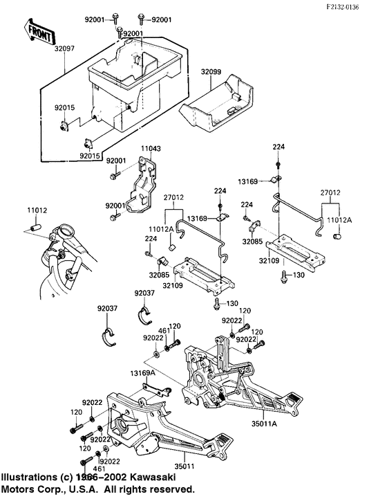 Battery case/electro bracket
