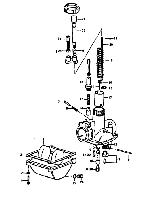 Carburetor assy