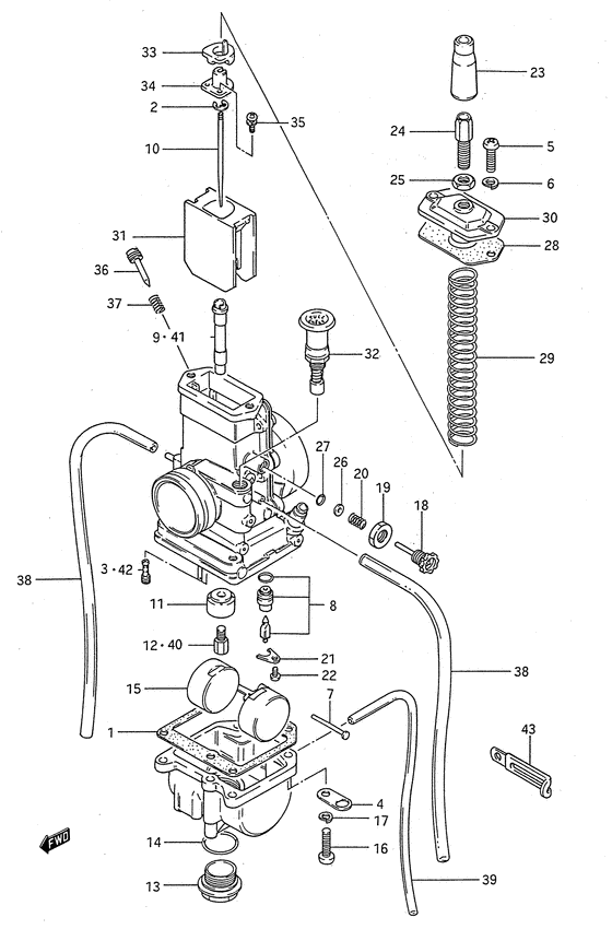 Carburetor assy