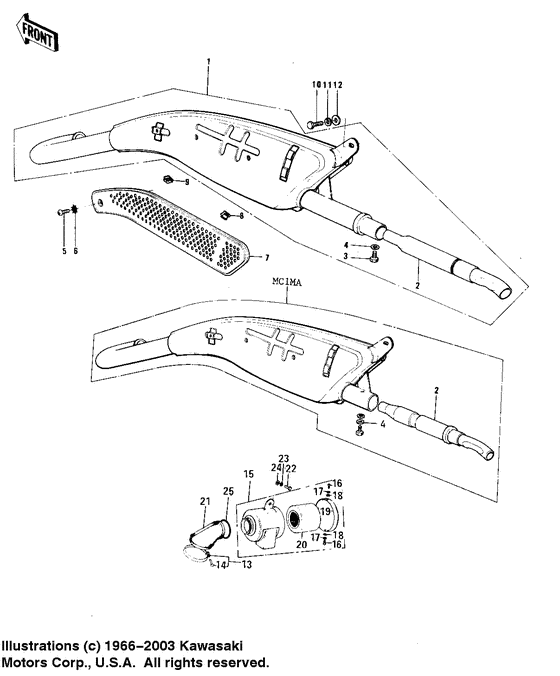 Air cleaner/muffler