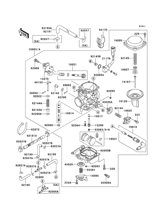 Carburetor assy