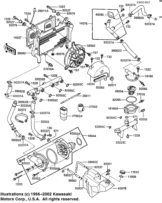 Радиатор /fan/water pump