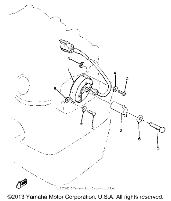 XS400SH Pickup coil governor