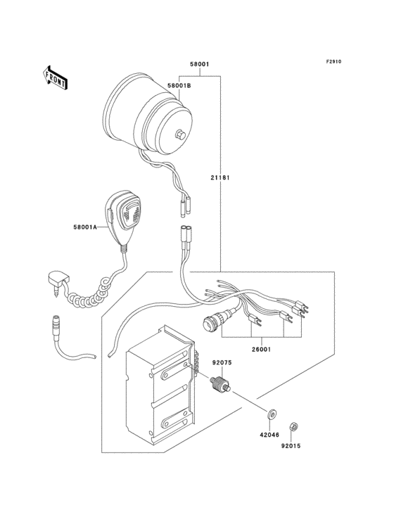 KZ1000 Дополнительные акссесуары