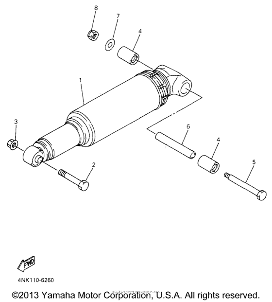 XVZ13AHC Задняя подвеска