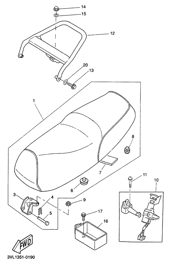 Seat. carrier