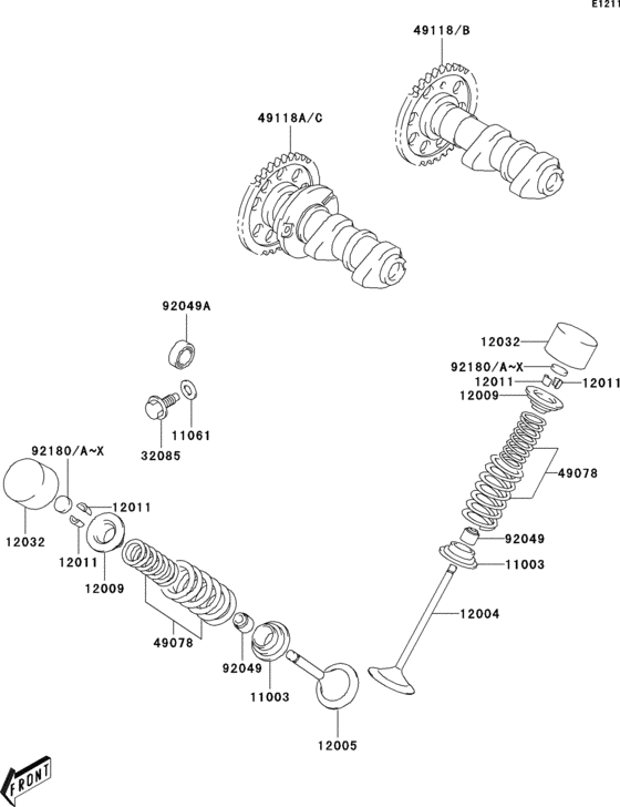 Valve(s)/camshaft(s)(1/2)