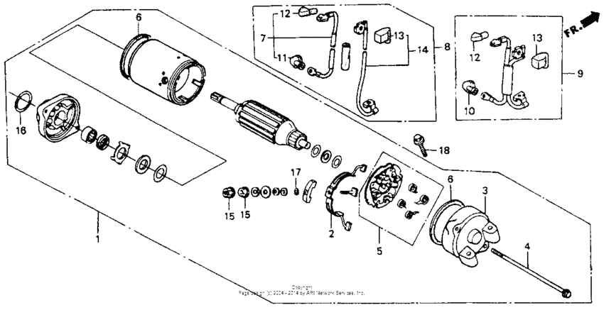 VT600C Стартер