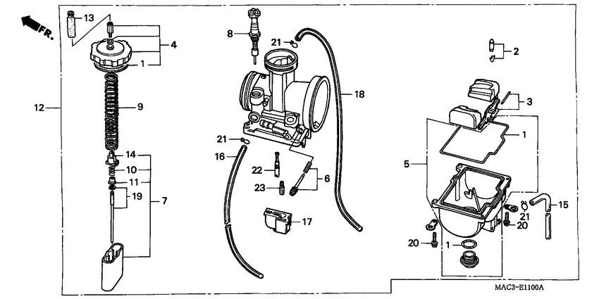 Carburetor assy