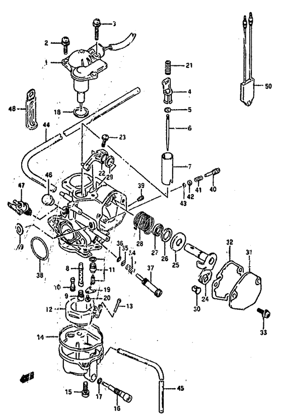 Carburetor assy