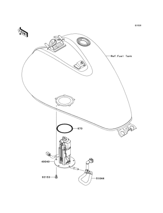 VN900 Топливный насос