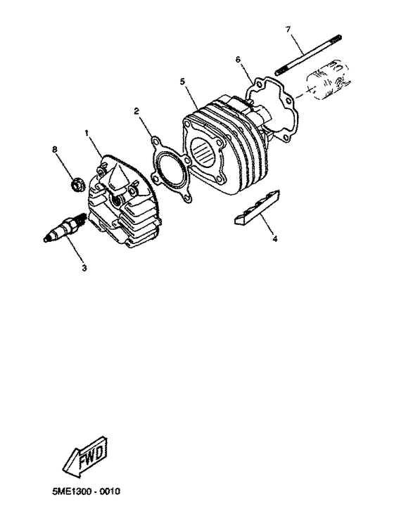 YQ100 Цилиндры