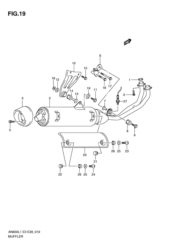 Muffler comp