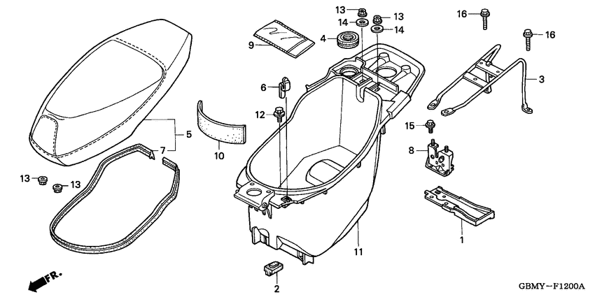Seat/luggage box