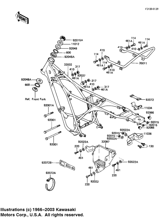 Frame/frame fittings