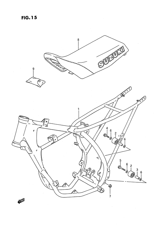 Frame - seat