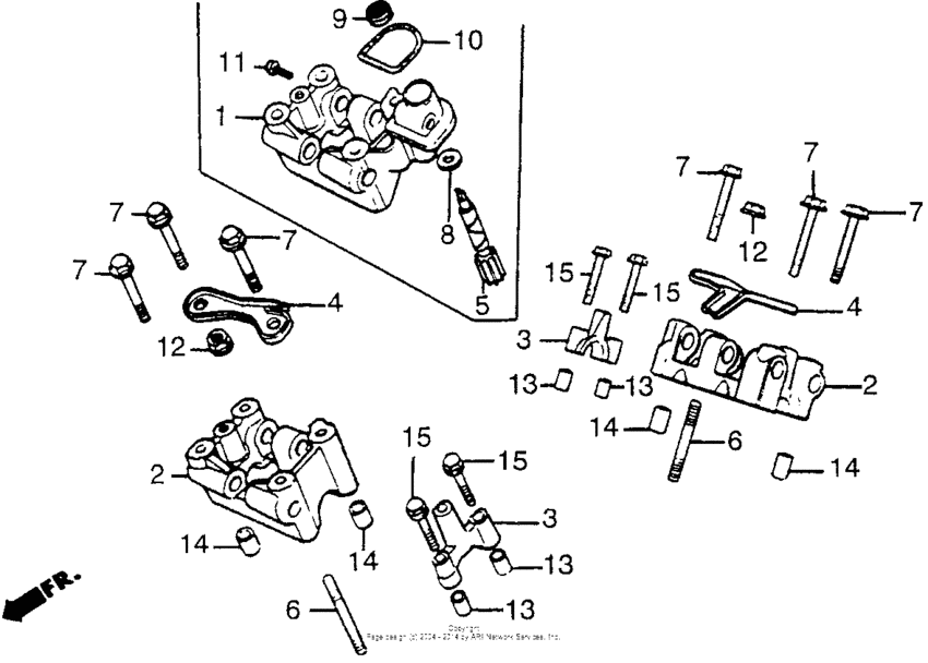 Camshaft holder