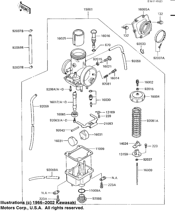 Carburetor assy