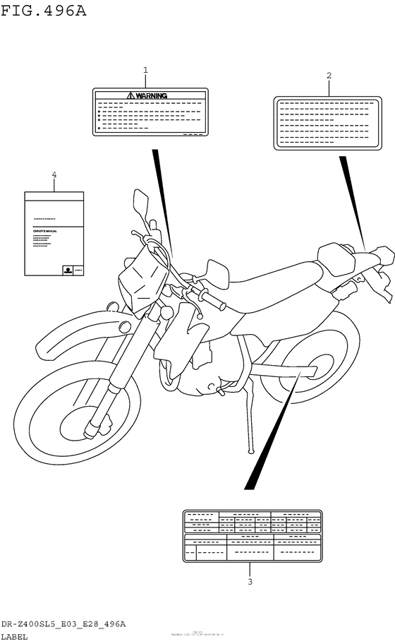 Label (Dr-Z400Sl5 E03)
