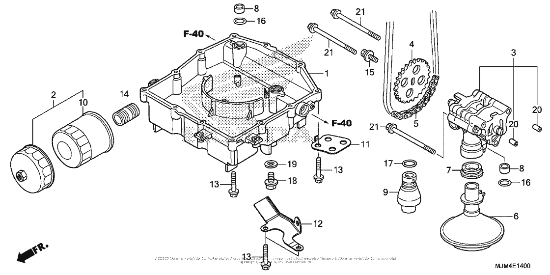 Oil Pan + Oil Pump