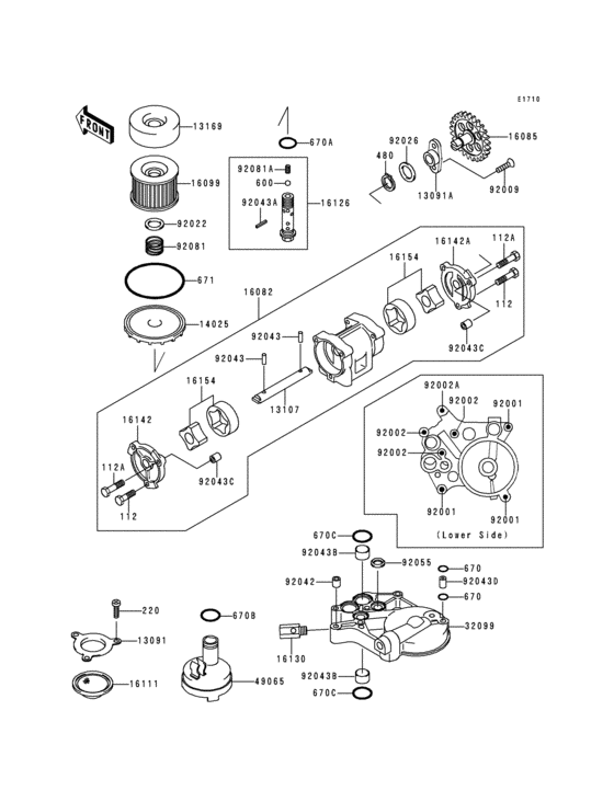 Oil pump/oil filter(1/2)