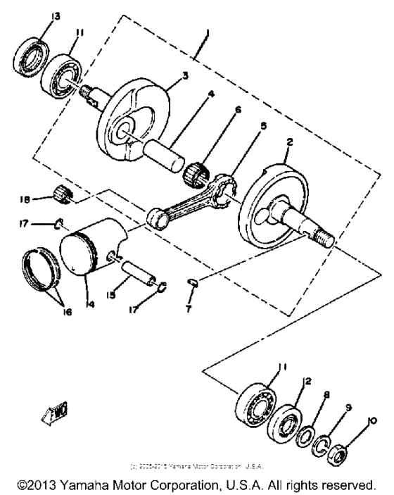 QT50S Коленвал,поршни