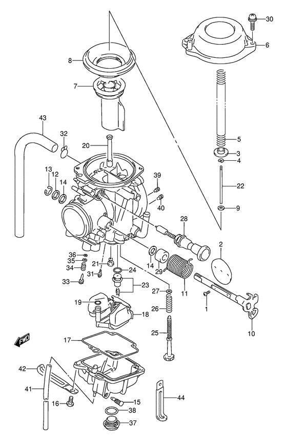 Carburetor assy
