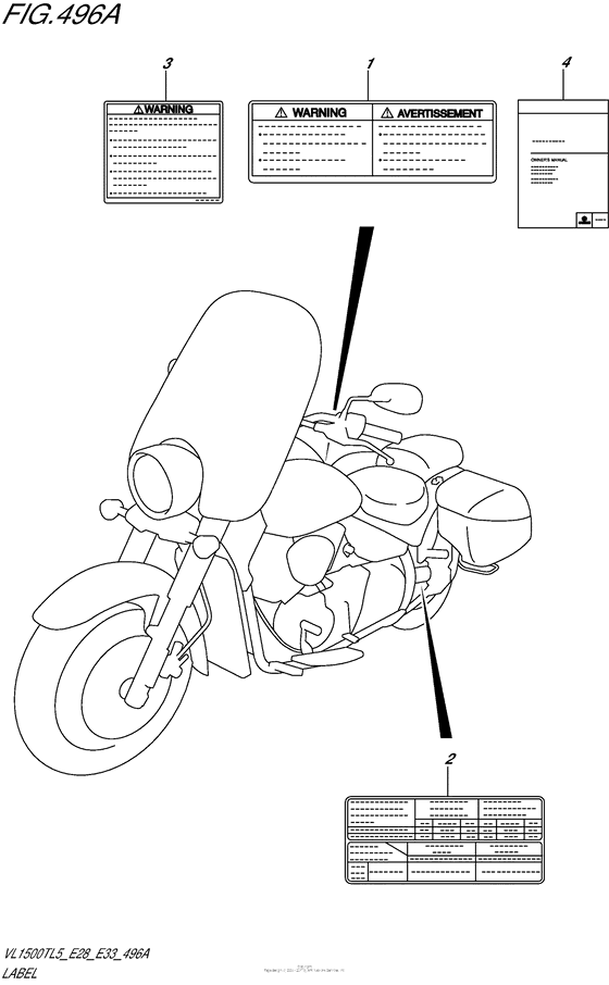 Label (Vl1500Tl5 E28)