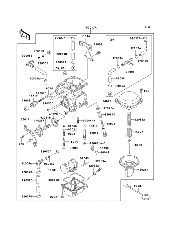Carburetor assy