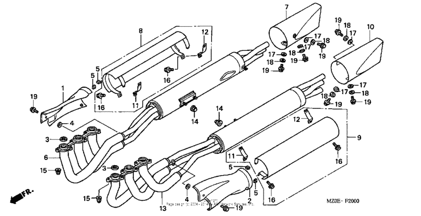GL1500CD Глушитель