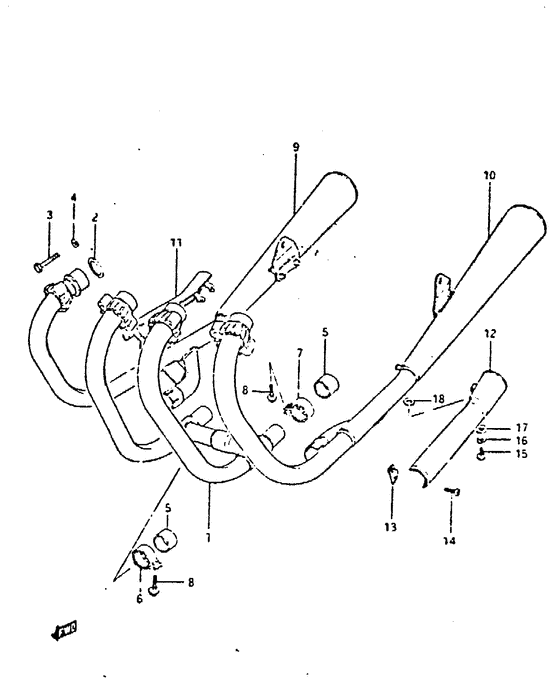 Muffler comp