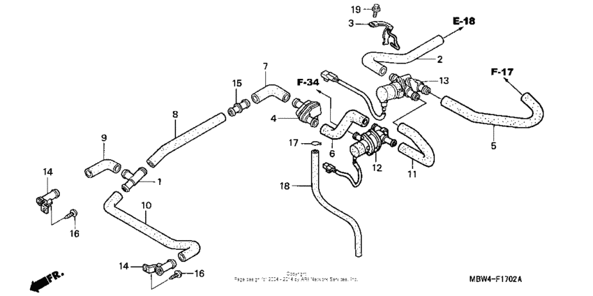  Solenoid valve ('99-'00) (ac)