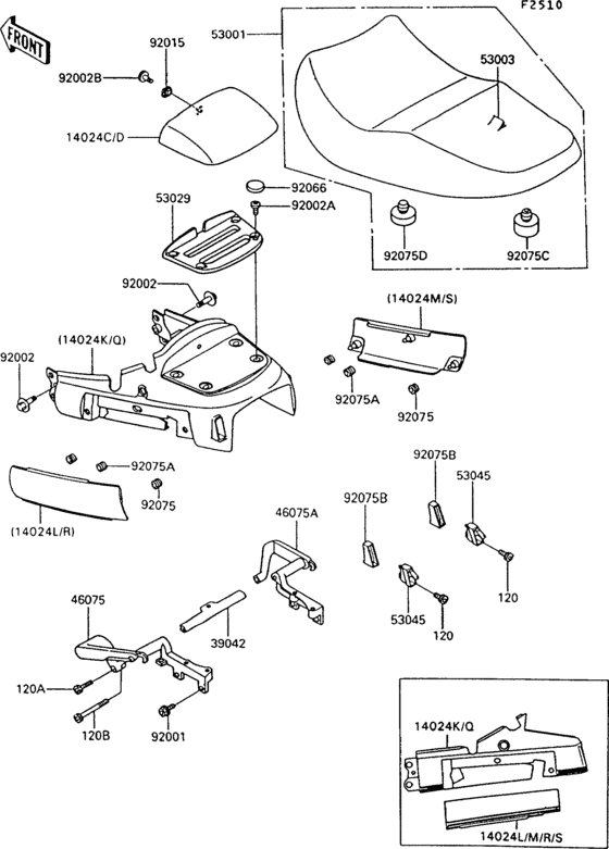 Seat(1/2)(zg1000-a7)