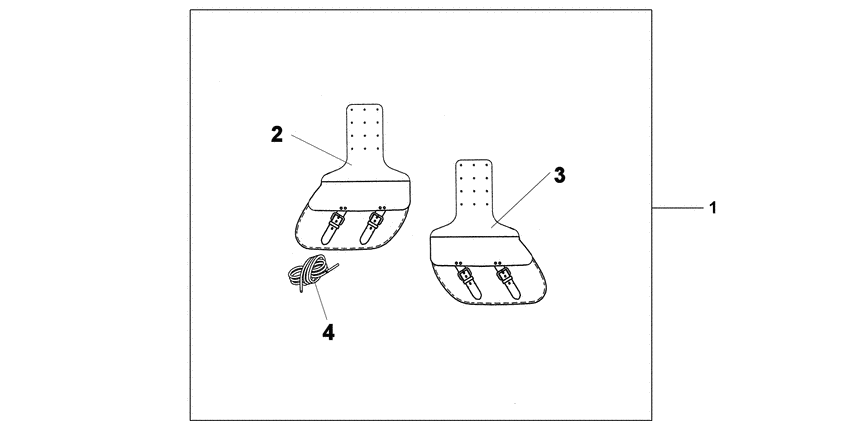 VT750C2F Throw over bags