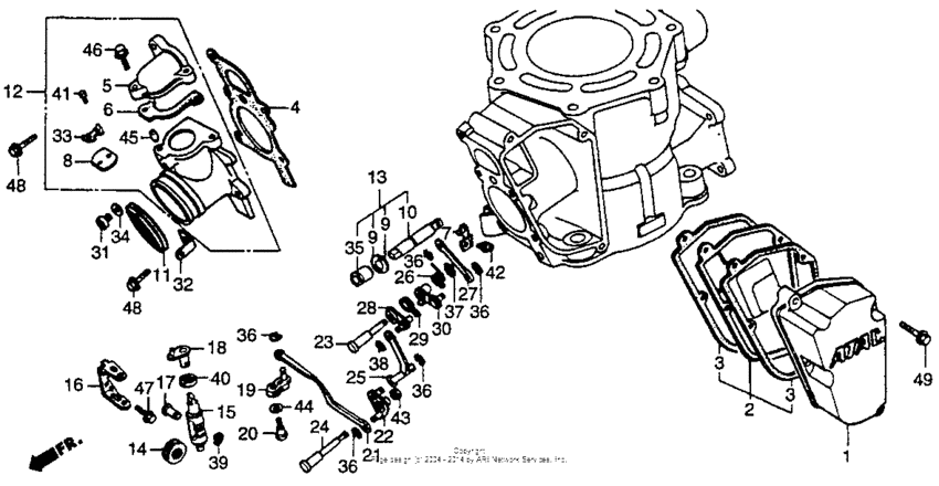 Exhaust manifold 84
