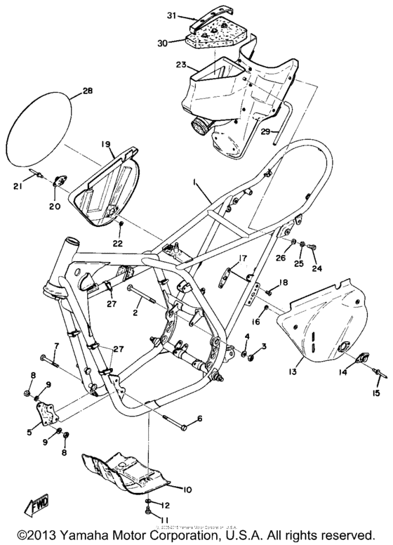 Frame - side cover