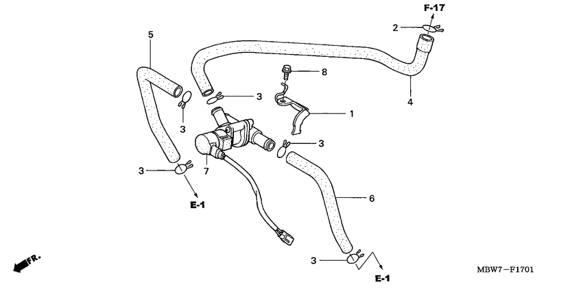  Воздушный регулирующий клапан