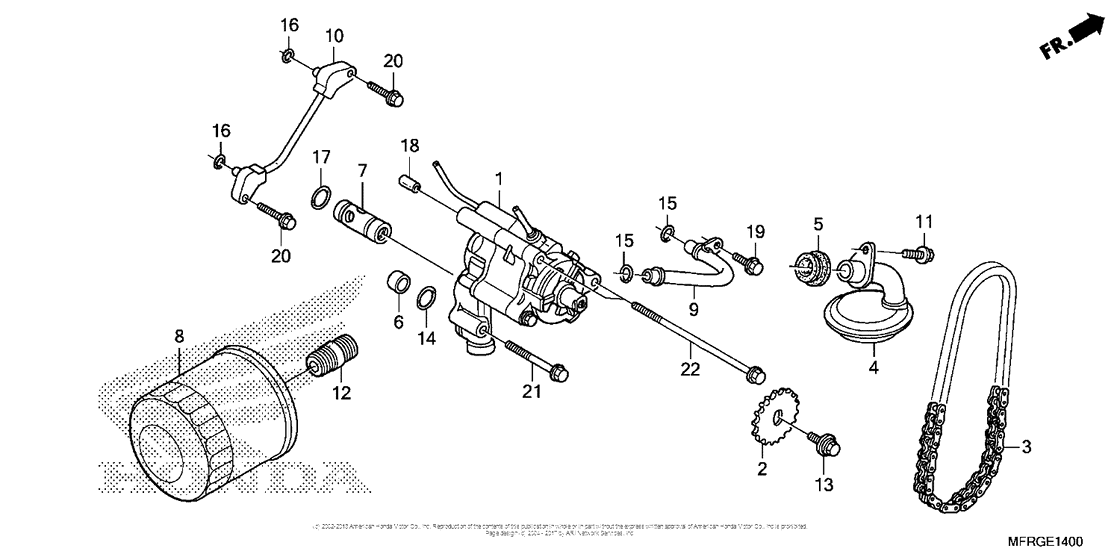 Oil Filter + Oil Pump