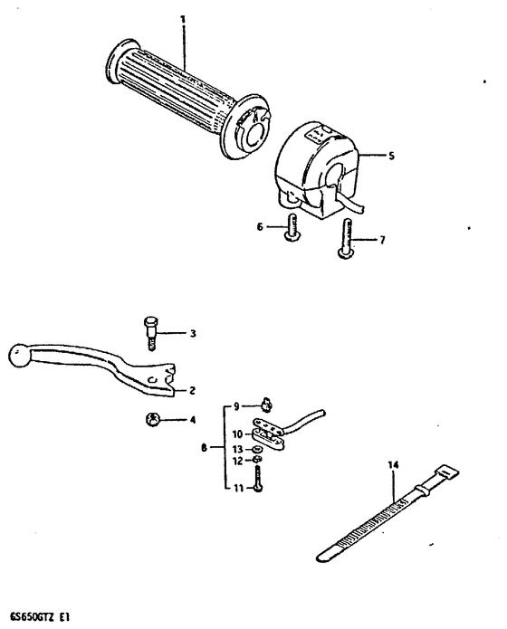 Right handle switch