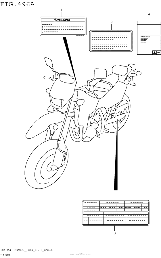 Label (Dr-Z400Sml5 E03)