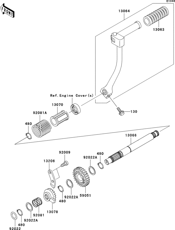 Kickstarter mechanism(a1)