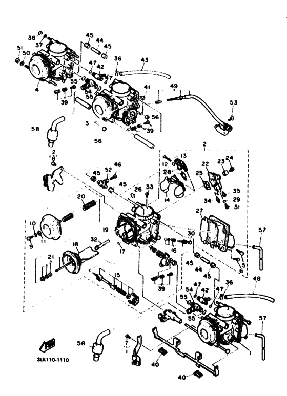 Carburetor for usa