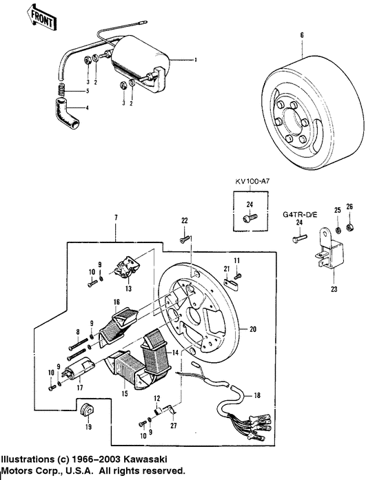 Ignition/generator 1/2