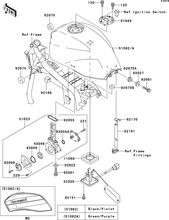 ZR1200 Fuel tank(1 / 2)(a1p)