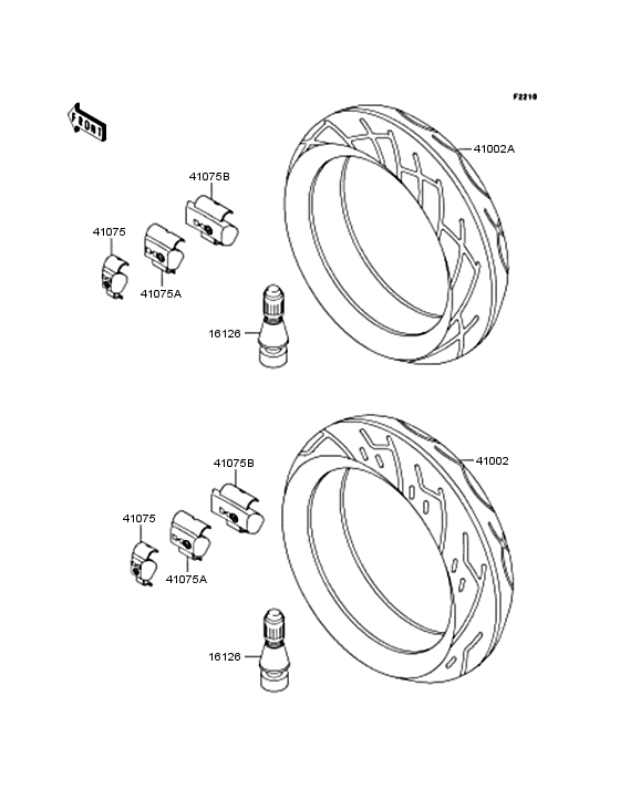 ZX400 Колеса,покрышки