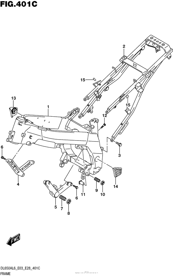 Frame (Dl650Al6 E03)