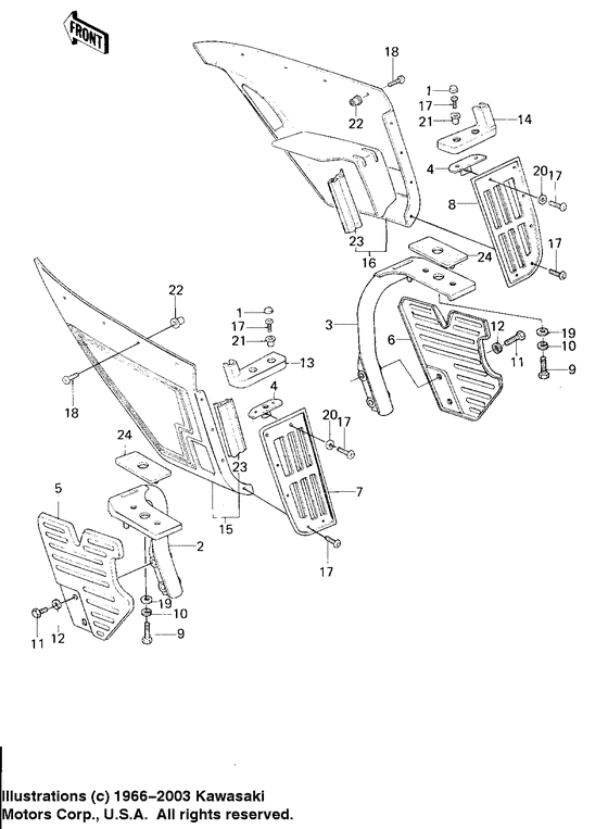 Fairing lowers