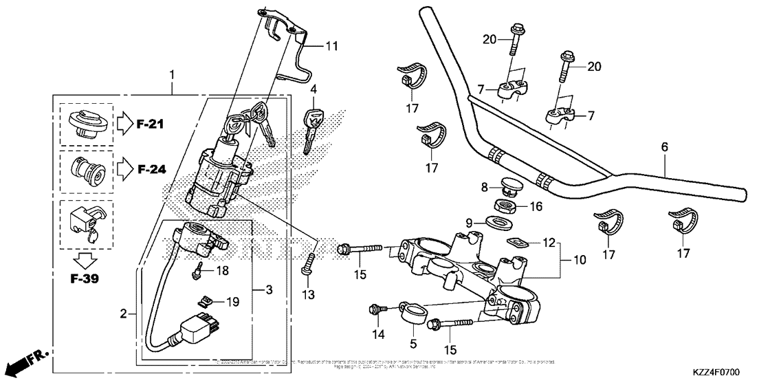 Handlebar + Top Bridge